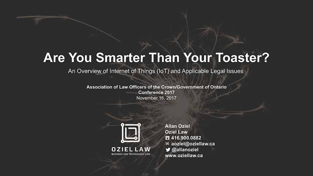 technology iot lawyer